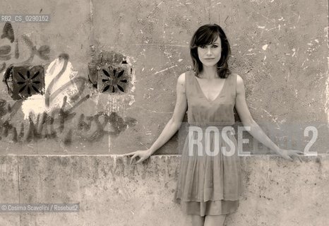 Actress Giotrgia Wurth posing in Rome in July 2013.In the photo Giorgia Wurth ©Cosima Scavolini/Rosebud2