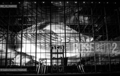 Rome, November 2016, view of the New Congress Center designed by Architect Massimiliano Fuksas, located in Eur district.In the photo La nuvola di Fuksas ©Cosima Scavolini/Rosebud2