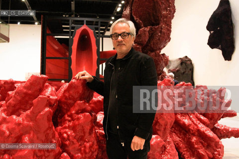 Rome, 16-12-2016.Entertainment.Exhibition of Anish Kapoors works at MACRO Museum of Contemporary Art.In the photo artist Anish Kapoor ©Cosima Scavolini/Rosebud2