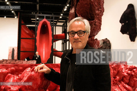 Rome, 16-12-2016.Entertainment.Exhibition of Anish Kapoors works at MACRO Museum of Contemporary Art.In the photo artist Anish Kapoor ©Cosima Scavolini/Rosebud2