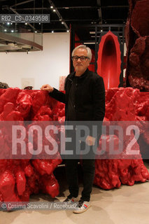 Rome, 16-12-2016.Entertainment.Exhibition of Anish Kapoors works at MACRO Museum of Contemporary Art.In the photo artist Anish Kapoor ©Cosima Scavolini/Rosebud2