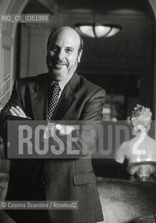 Photo Cosima Scavolini/Rosebud2.Rome, US economic journalist Alan Friedman pictured at Hotel Eden ©Cosima Scavolini/Rosebud2