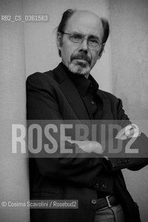 US Crime novelist Jeffrey Deaver pictured in Viterbo, Italy, at presentation of his new novel The burial hour.In the photo Jeffrey Deaver ©Cosima Scavolini/Rosebud2