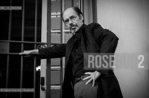 US Crime novelist Jeffrey Deaver pictured in Viterbo, Italy, at presentation of his new novel The burial hour.In the photo Jeffrey Deaver ©Cosima Scavolini/Rosebud2