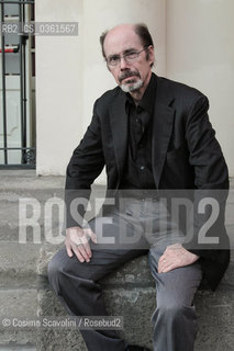 US Crime novelist Jeffrey Deaver pictured in Viterbo, Italy, at presentation of his new novel The burial hour.In the photo Jeffrey Deaver ©Cosima Scavolini/Rosebud2