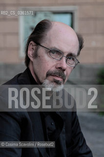 US Crime novelist Jeffrey Deaver pictured in Viterbo, Italy, at presentation of his new novel The burial hour.In the photo Jeffrey Deaver ©Cosima Scavolini/Rosebud2