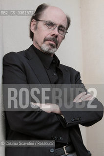 US Crime novelist Jeffrey Deaver pictured in Viterbo, Italy, at presentation of his new novel The burial hour.In the photo Jeffrey Deaver ©Cosima Scavolini/Rosebud2