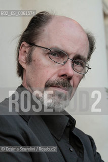 US Crime novelist Jeffrey Deaver pictured in Viterbo, Italy, at presentation of his new novel The burial hour.In the photo Jeffrey Deaver ©Cosima Scavolini/Rosebud2