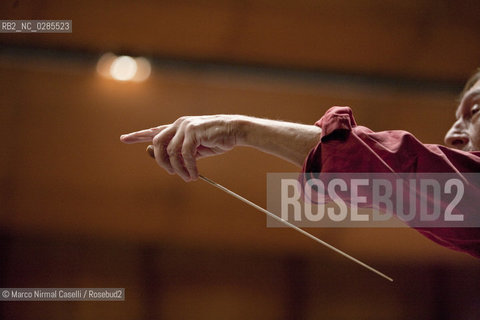 The conductor Claudio Abbado,2006 ©Marco Nirmal Caselli/Rosebud2