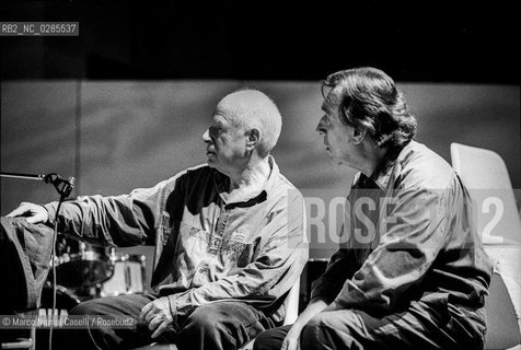 Claudio_Abbado_Peter_Brook_audizione_Don_Giovanni_09_06_1996 (archivio176) ©Marco Nirmal Caselli/Rosebud2