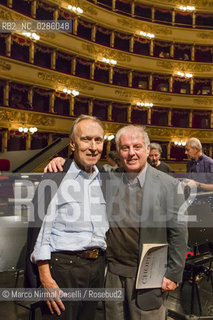 Claudio_Abbado_Daniel_Baremboin_Orchestra_Mozart_Filarmonica_della_Scala_Milano_28_10_12 ©Marco Nirmal Caselli/Rosebud2