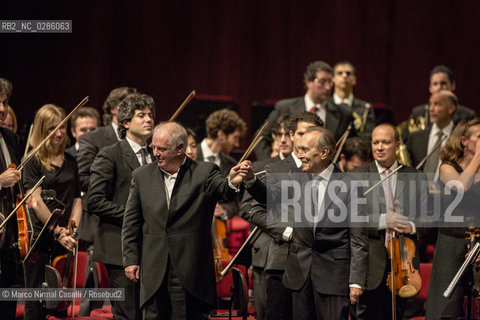 Claudio_Abbado_Daniel_Baremboin_Orchestra_Mozart_Filarmonica_della_Scala_Milano_28_10_12 ©Marco Nirmal Caselli/Rosebud2
