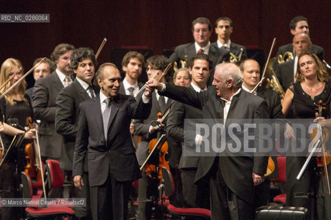 Claudio_Abbado_Daniel_Baremboin_Orchestra_Mozart_Filarmonica_della_Scala_Milano_28_10_12 ©Marco Nirmal Caselli/Rosebud2