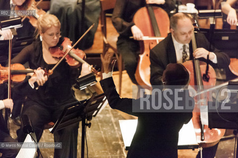 MCO - Claudio Abbado - Martha Argerich 5 marzo 2012 .Teatro Comunale di Ferrara.Mahler Chamber Orchestra.Claudio Abbado, direttore.Martha Argerich, pianoforte ©Marco Nirmal Caselli/Rosebud2