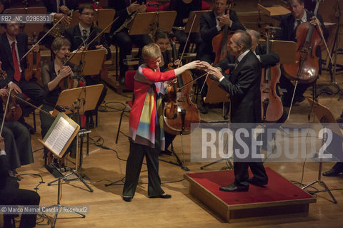 Claudio Abbado Orchestra Mozart Isabelle Faust                    21 marzo 2012 ©Marco Nirmal Caselli/Rosebud2