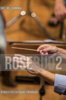 ORCHESTRA MOZART .CLAUDIO ABBADO direttore.REINHOLD FRIEDRICH tromba  PROVE 08_06_2013 ©Marco Nirmal Caselli/Rosebud2
