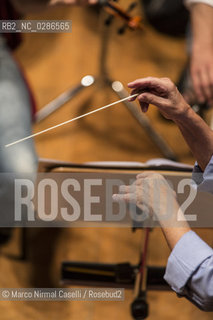 ORCHESTRA MOZART .CLAUDIO ABBADO direttore.REINHOLD FRIEDRICH tromba  PROVE 08_06_2013 ©Marco Nirmal Caselli/Rosebud2
