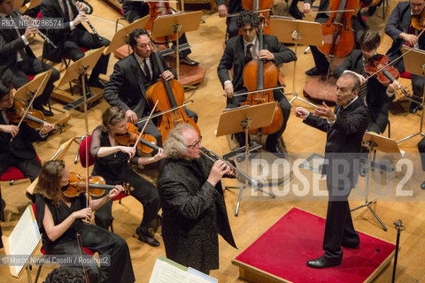 DOMENICA 9 GIUGNO 2013.ORCHESTRA MOZART .CLAUDIO ABBADO direttore.REINHOLD FRIEDRICH tromba ©Marco Nirmal Caselli/Rosebud2
