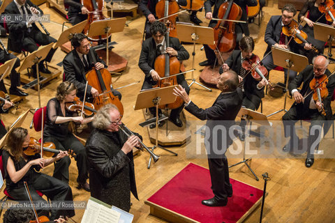 DOMENICA 9 GIUGNO 2013.ORCHESTRA MOZART .CLAUDIO ABBADO direttore.REINHOLD FRIEDRICH tromba ©Marco Nirmal Caselli/Rosebud2