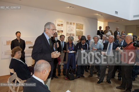 AUDITORIUM DELLE ARTI da un progetto culturale di Claudio Abbado per la Città di Bologna  Presentazione studio di fattibilita Bologna,18 Aprile 2011  PROGETTO ARCHITETTONICO : RPBW Renzo Piano Building Workshop ATELIER TRALDI Alessandro Traldi Architetto COMMITENTE Fondazione Cassa di Risparmio di Bologna ©Marco Nirmal Caselli/Rosebud2