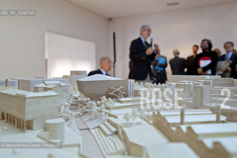 AUDITORIUM DELLE ARTI da un progetto culturale di Claudio Abbado per la Città di Bologna  Presentazione studio di fattibilita Bologna,18 Aprile 2011  PROGETTO ARCHITETTONICO : RPBW Renzo Piano Building Workshop ATELIER TRALDI Alessandro Traldi Architetto COMMITENTE Fondazione Cassa di Risparmio di Bologna ©Marco Nirmal Caselli/Rosebud2