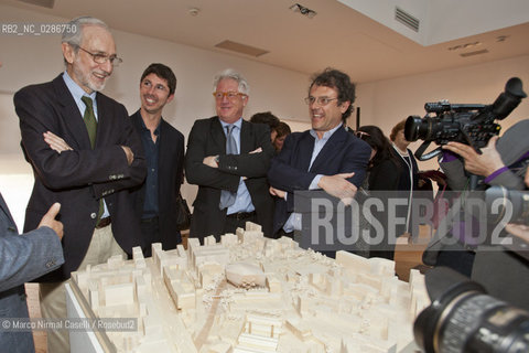 AUDITORIUM DELLE ARTI da un progetto culturale di Claudio Abbado per la Città di Bologna  Presentazione studio di fattibilita Bologna,18 Aprile 2011  PROGETTO ARCHITETTONICO : RPBW Renzo Piano Building Workshop ATELIER TRALDI Alessandro Traldi Architetto COMMITENTE Fondazione Cassa di Risparmio di Bologna ©Marco Nirmal Caselli/Rosebud2