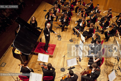 ORCHESTRA MOZART CLAUDIO ABBADO direttore.HÉLÈNE GRIMAUD pianoforte Bologna, Auditorium Manzoni  31 Maggio 2011 ©Marco Nirmal Caselli/Rosebud2