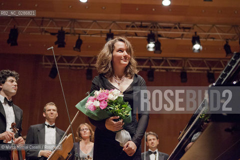 ORCHESTRA MOZART CLAUDIO ABBADO direttore.HÉLÈNE GRIMAUD pianoforte Bologna, Auditorium Manzoni  31 Maggio 2011 ©Marco Nirmal Caselli/Rosebud2