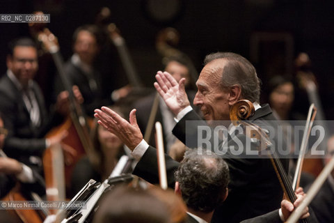MAHLER CHAMBER ORCHESTRA.ORCHESTRA MOZART.CLAUDIO ABBADO, direttore.MARTHA ARGERICH, pianoforte.Estonian Philharmonic Chamber Choir  14/04/2011 Ferrara Teatro Comunale ©Marco Nirmal Caselli/Rosebud2