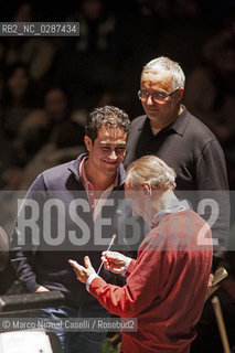 Orchestra Mozart e Orchestra del Maggio Fiorentino Claudio Abbado direttore Diego Matheuz direttore Firenze 22 dicembre 2011 ©Marco Nirmal Caselli/Rosebud2