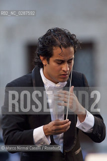 Diego Matheuz conductor, direttore dorchestra Spoleto 2010 ©Marco Nirmal Caselli/Rosebud2