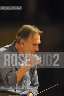 Claudio Abbado conductor / Mahler Chamber Orchestra FERRARA MUSICA 30/05/2001 ©Marco Nirmal Caselli/Rosebud2