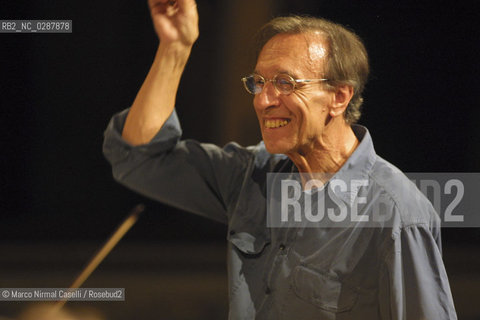 Claudio Abbado conductor / Mahler Chamber Orchestra FERRARA MUSICA 31/05/2001 ©Marco Nirmal Caselli/Rosebud2