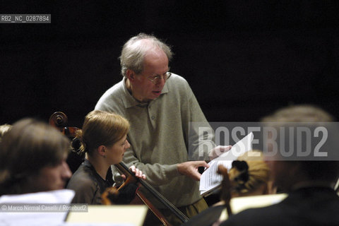 Ferrara Musica,27 January 2001,the violinist Gidon Kremer ©Marco Nirmal Caselli/Rosebud2