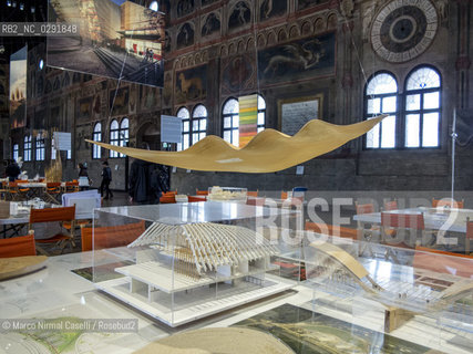 Mostra Renzo Piano Building workshop - Pezzo per Pezzo.Palazzo della Ragione Padova ©Marco Nirmal Caselli/Rosebud2