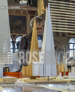 Mostra Renzo Piano Building workshop - Pezzo per Pezzo.Palazzo della Ragione Padova ©Marco Nirmal Caselli/Rosebud2