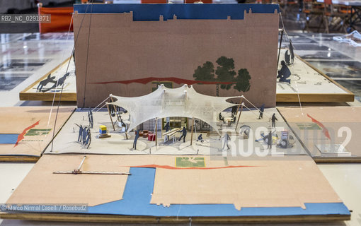 Mostra Renzo Piano Building workshop - Pezzo per Pezzo.Palazzo della Ragione Padova ©Marco Nirmal Caselli/Rosebud2