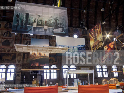 Mostra Renzo Piano Building workshop - Pezzo per Pezzo.Palazzo della Ragione Padova ©Marco Nirmal Caselli/Rosebud2