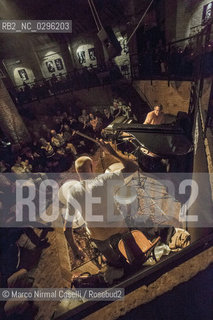 Uri Caine, pianoforte e Fender Rhodes; .Han Bennink, batteria Jazz Club Ferrara 3 novembre 2014 In collaborazione con Bologna Jazz Festival.SONIC BOOM ©Marco Nirmal Caselli/Rosebud2
