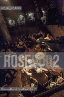 Uri Caine, pianoforte e Fender Rhodes; .Han Bennink, batteria Jazz Club Ferrara 3 novembre 2014 In collaborazione con Bologna Jazz Festival.SONIC BOOM ©Marco Nirmal Caselli/Rosebud2