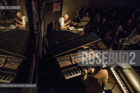 Uri Caine, pianoforte e Fender Rhodes; .Han Bennink, batteria Jazz Club Ferrara 3 novembre 2014 In collaborazione con Bologna Jazz Festival.SONIC BOOM ©Marco Nirmal Caselli/Rosebud2