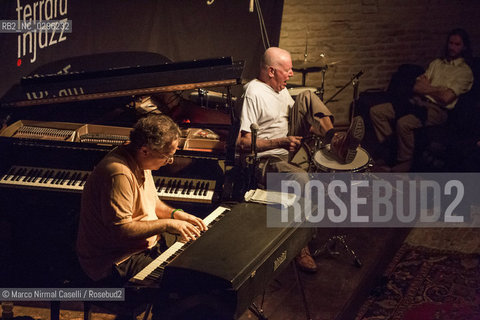 Uri Caine, pianoforte e Fender Rhodes; .Han Bennink, batteria Jazz Club Ferrara 3 novembre 2014 In collaborazione con Bologna Jazz Festival.SONIC BOOM ©Marco Nirmal Caselli/Rosebud2