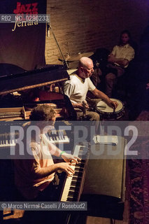 Uri Caine, pianoforte e Fender Rhodes; .Han Bennink, batteria Jazz Club Ferrara 3 novembre 2014 In collaborazione con Bologna Jazz Festival.SONIC BOOM ©Marco Nirmal Caselli/Rosebud2