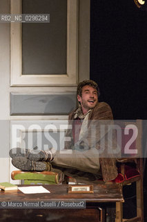 Teatro Comunale di Ferrara  stagione 2014/15 Prosa 6 novembre 2014  IL VISITATORE di Éric-Emmanuel Schmitt.con Alessandro Haber e Alessio Boni.e con Nicoletta Robello Bracciforti, Alessandro Tedeschi.regia Valerio Binasco.musiche Arturo Annecchino .scene Carlo De Marino .costumi Sandra Cardini.produzione Goldenart ©Marco Nirmal Caselli/Rosebud2