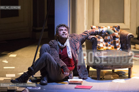 Teatro Comunale di Ferrara  stagione 2014/15 Prosa 6 novembre 2014  IL VISITATORE di Éric-Emmanuel Schmitt.con Alessandro Haber e Alessio Boni.e con Nicoletta Robello Bracciforti, Alessandro Tedeschi.regia Valerio Binasco.musiche Arturo Annecchino .scene Carlo De Marino .costumi Sandra Cardini.produzione Goldenart ©Marco Nirmal Caselli/Rosebud2