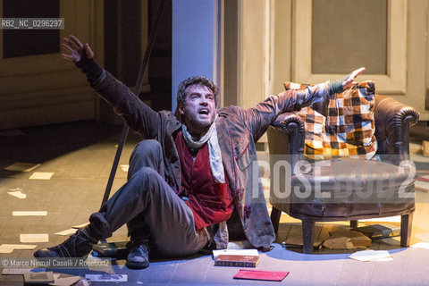 Teatro Comunale di Ferrara  stagione 2014/15 Prosa 6 novembre 2014  IL VISITATORE di Éric-Emmanuel Schmitt.con Alessandro Haber e Alessio Boni.e con Nicoletta Robello Bracciforti, Alessandro Tedeschi.regia Valerio Binasco.musiche Arturo Annecchino .scene Carlo De Marino .costumi Sandra Cardini.produzione Goldenart ©Marco Nirmal Caselli/Rosebud2