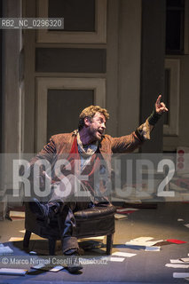 Teatro Comunale di Ferrara  stagione 2014/15 Prosa 6 novembre 2014  IL VISITATORE di Éric-Emmanuel Schmitt.con Alessandro Haber e Alessio Boni.e con Nicoletta Robello Bracciforti, Alessandro Tedeschi.regia Valerio Binasco.musiche Arturo Annecchino .scene Carlo De Marino .costumi Sandra Cardini.produzione Goldenart ©Marco Nirmal Caselli/Rosebud2