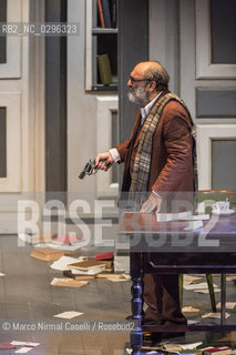 Teatro Comunale di Ferrara  stagione 2014/15 Prosa 6 novembre 2014  IL VISITATORE di Éric-Emmanuel Schmitt.con Alessandro Haber e Alessio Boni.e con Nicoletta Robello Bracciforti, Alessandro Tedeschi.regia Valerio Binasco.musiche Arturo Annecchino .scene Carlo De Marino .costumi Sandra Cardini.produzione Goldenart ©Marco Nirmal Caselli/Rosebud2