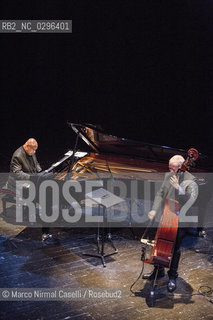 KENNY BARRON, PIANOFORTE.DAVE HOLLAND, CONTRABBASSO.FERRARA,17 NOVEMBRE 2014 TEATRO COMUNALE ©Marco Nirmal Caselli/Rosebud2