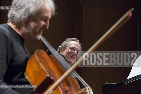 BACH NET WORKS MARIO BRUNELLO VIOLONCELLO URI CAINE PIANOFORTE - Ferrara 27-01-2015 ©Marco Nirmal Caselli/Rosebud2